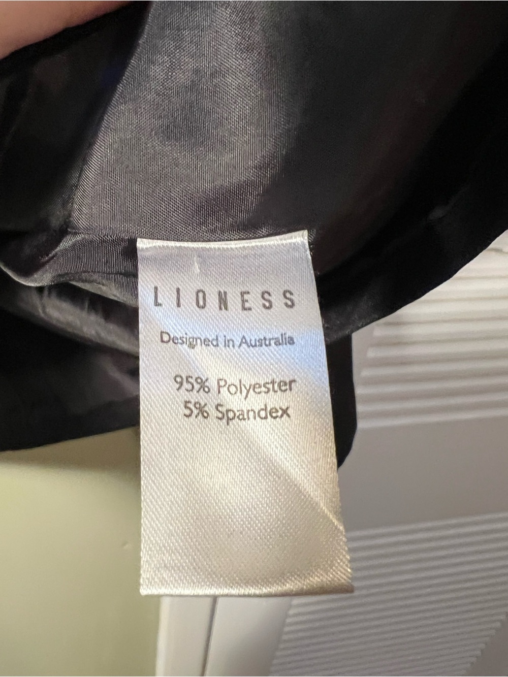 Lioness Women's Sz Medium Double Breasted Blazer with Gold Button Hardware Black - Picture 14 of 14